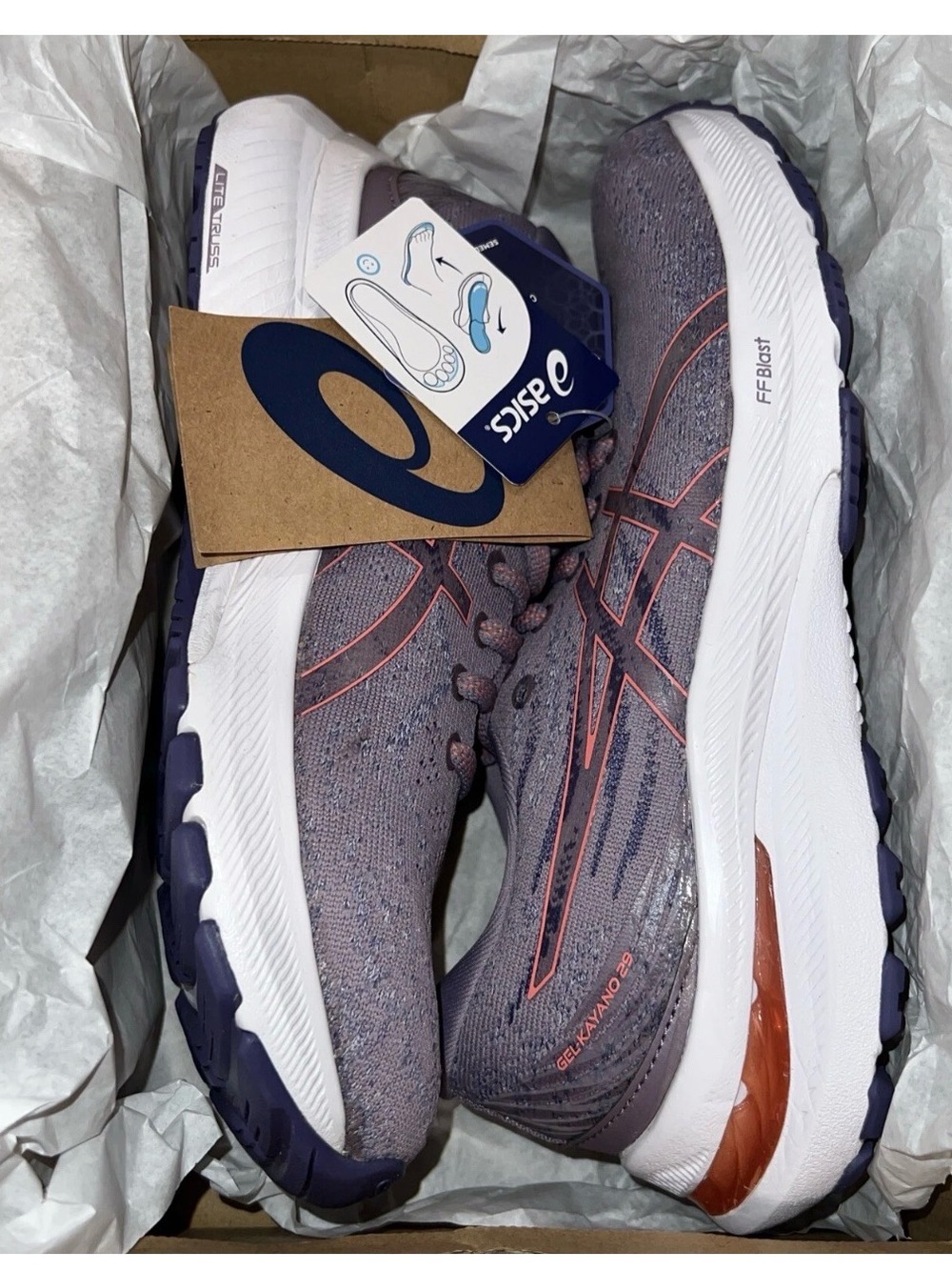 Asics Gel-Kayano 29 GS Sneakers. Violet Quartz Papaya
